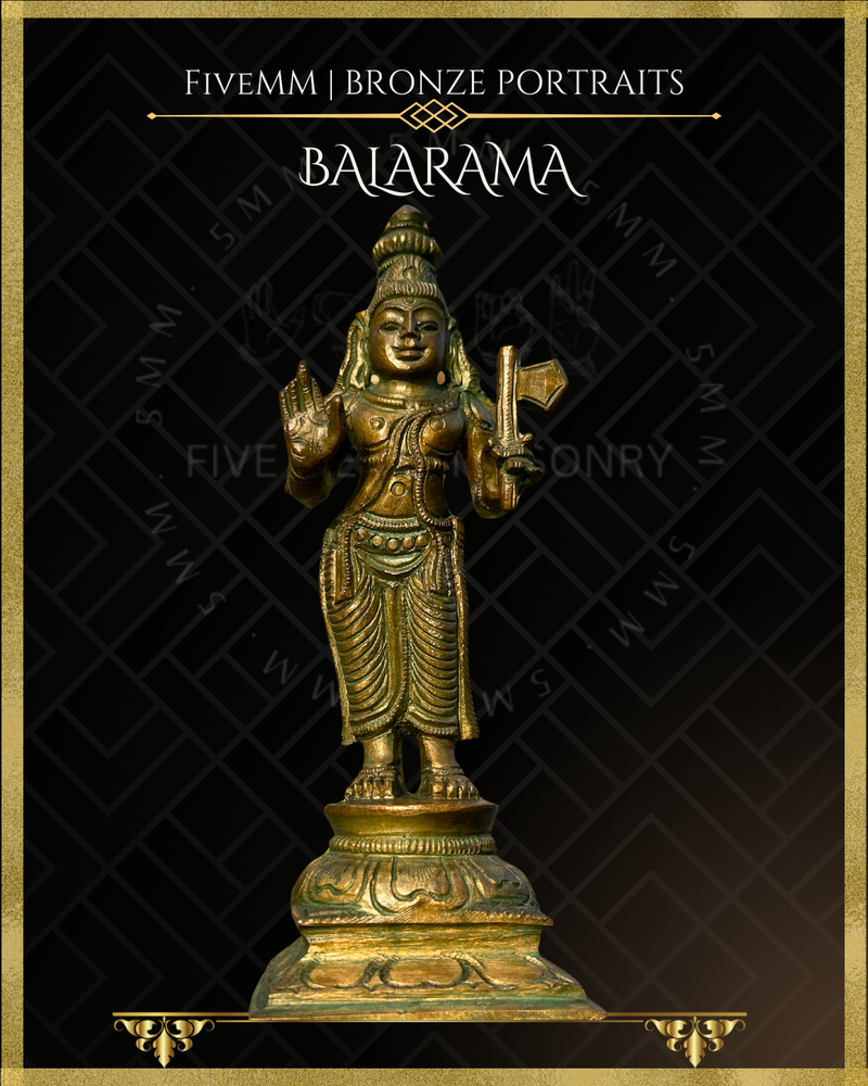 Dasavatharam Panchaloha Bronze Icon Set - 6" (10 icons)