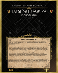 Lakshmi Hyagriva Panchaloha Bronze Icon - 4"