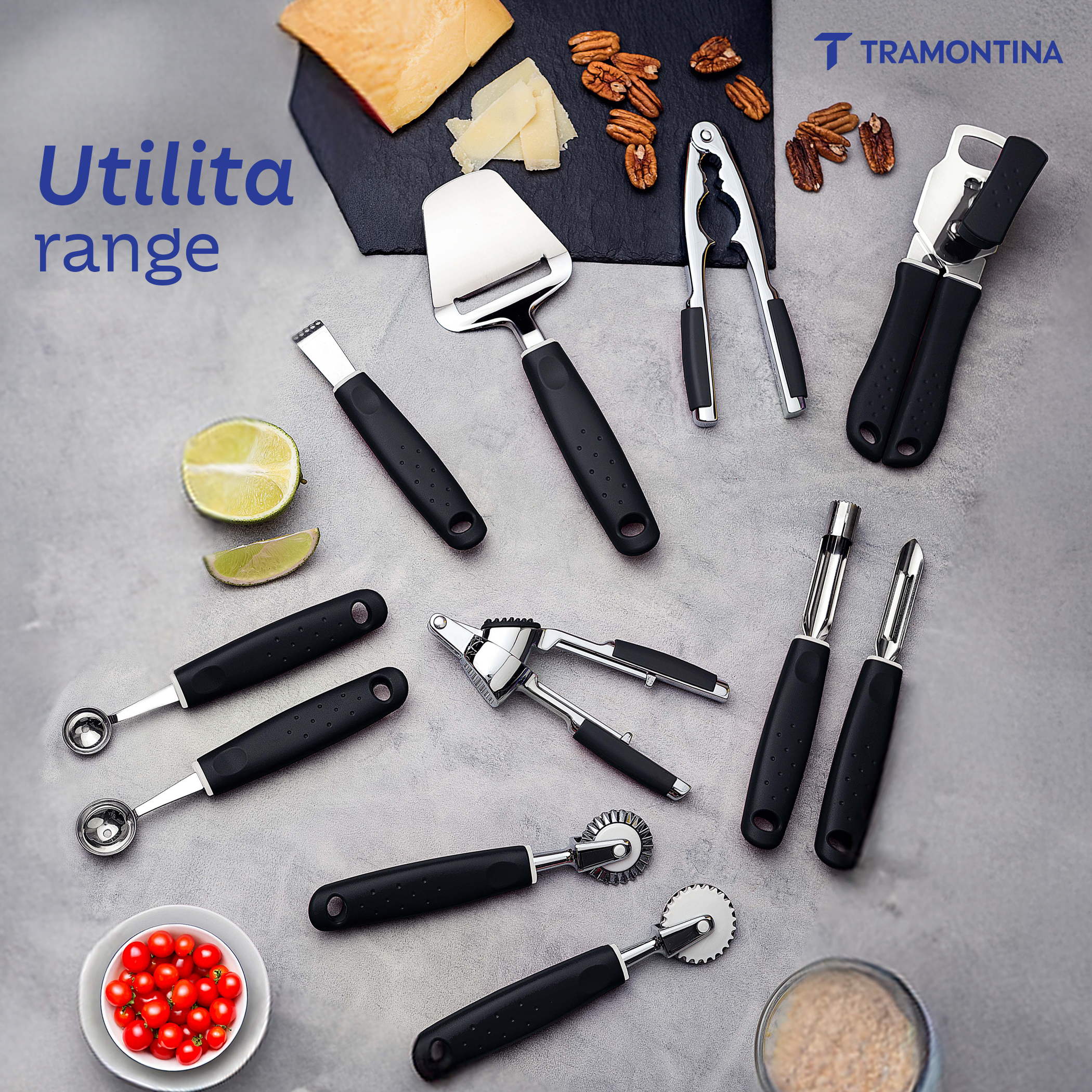 Utilita Grater Multiuse - Black
