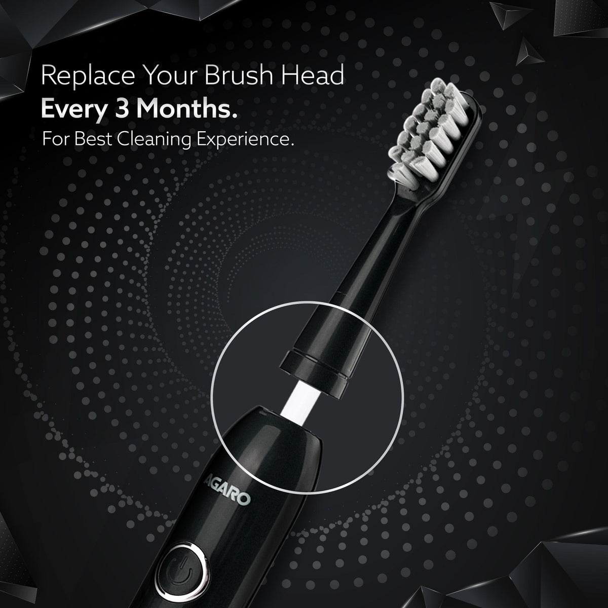 AGARO Cosmic Advance Brush Refill 5 pcs-5
