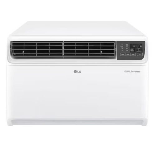 LG 1.5 Ton 3 Star DUAL Inverter Window AC | 100% Copper Tubes | Convertible 4-in-1 Cooling | Top Air Discharge | Super Silent Operation (AW-Q18WUXA, 2026 Model - New BEE Star Rated) White