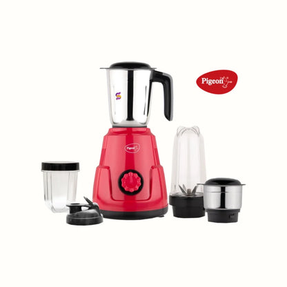 The Masterchef Upgrade – Pigeon Nyro Mixer Grinder (4 Jars), Deluxe Cooker (3L) & Powlin Gas Lighter Combo