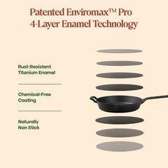 No. 10 Enamel Cast Iron Pan 2.0 (26cm)