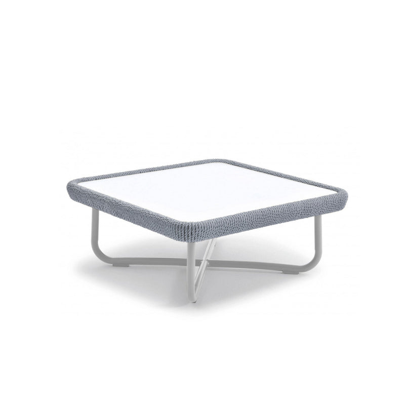 Astoir Outdoor Garden Balcony Sofa Set 3 Seater , 2 Single Seater and 1 Center Table Set Braid & Rope (Grey-Blue)