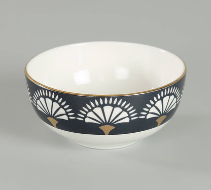 India Circus Gruidae's Trance Dinner Set - 20 Pieces, For Family of 6