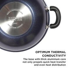 Centennial Nickel Free Stainless Steel Kadai, 22cm