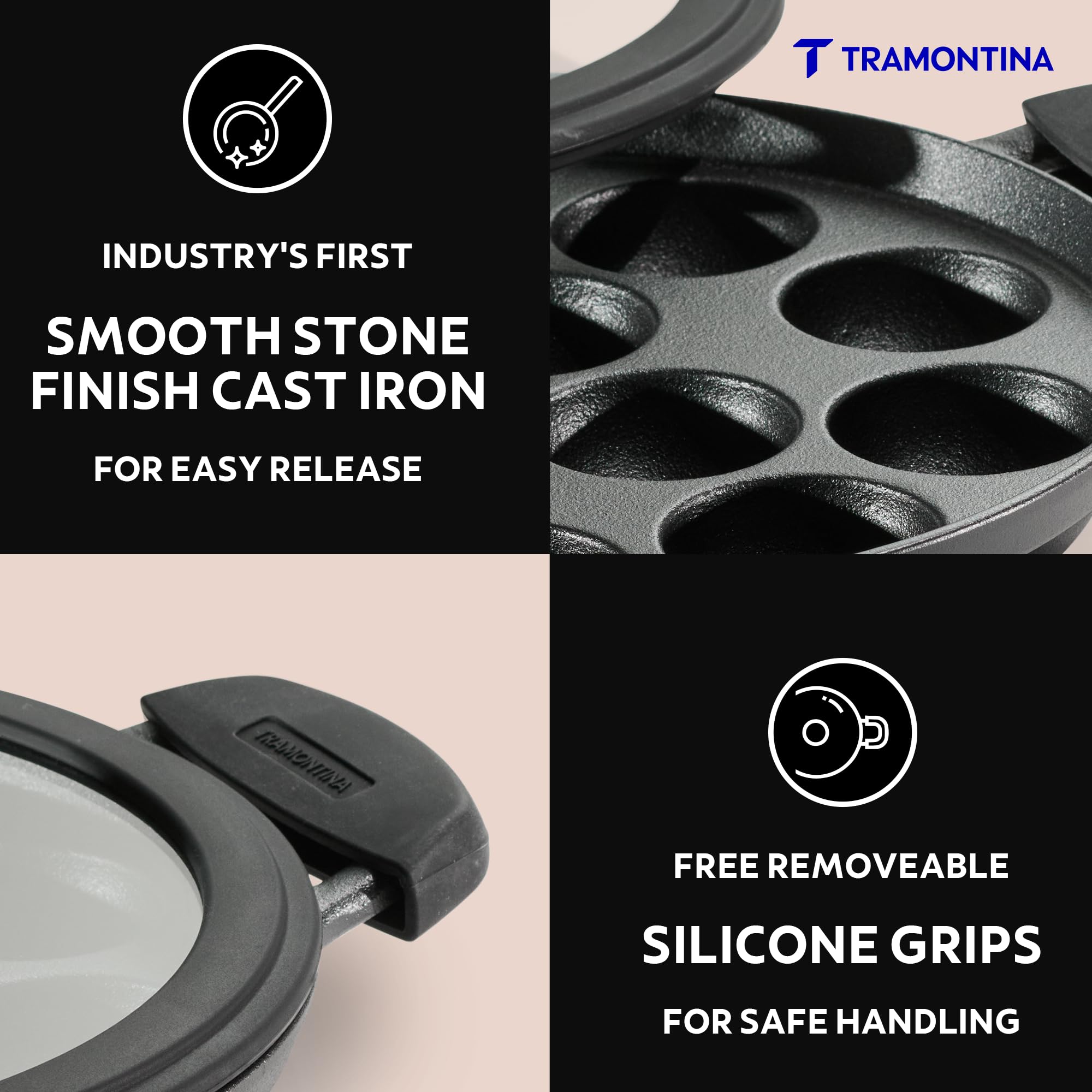 Titanex Cast Iron Paniyarakkal 20 cm