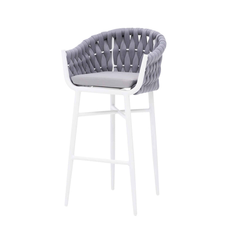 Ece Outdoor Patio Bar Chair 2 Chairs For Balcony Braided & Rope