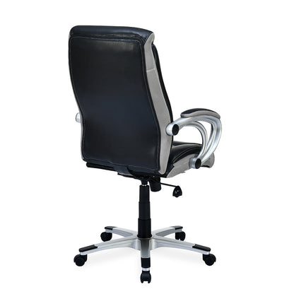 Nilkamal Travis High Back Office Chair Black/Grey)
