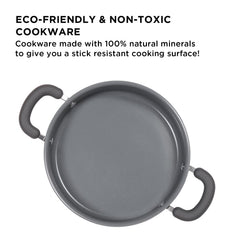 Meyer Anzen Ceramic Coated Cookware 24cm Sauteuse with Lid