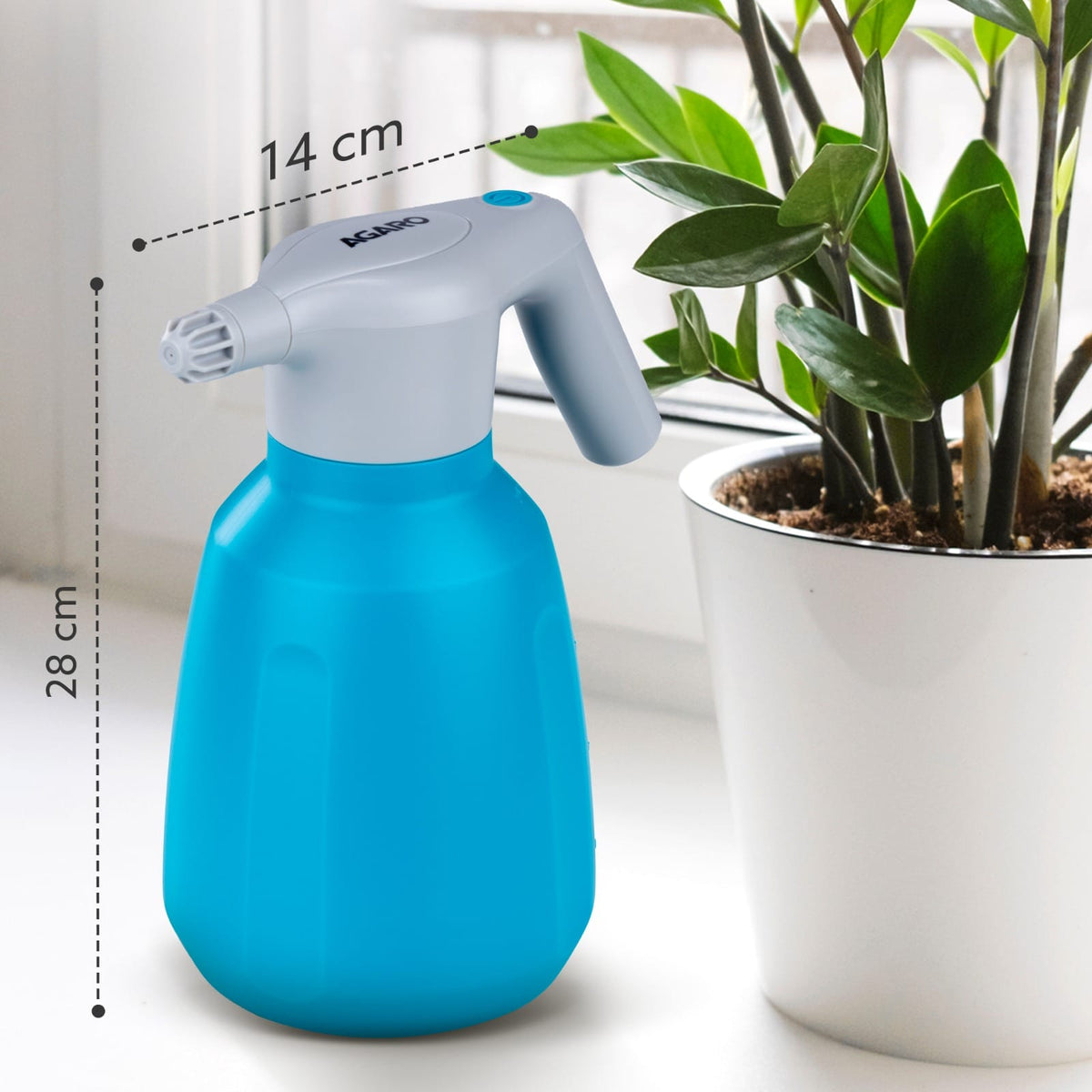 AGARO Elite 2L Electric Sprayer Bottle, Automatic Watering of Indoor/Outdoor Plants, Rechargeable, Power Sprayer with Adjustable Spout for Garden, Fertilizing, Cleaning-5