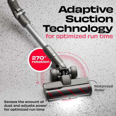 REN PRO | 34 kPa Cord-free Vacuum Cleaner with Adaptive Suction Technology
