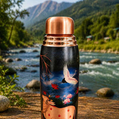 Copper Water Bottle (11.5 Inch)