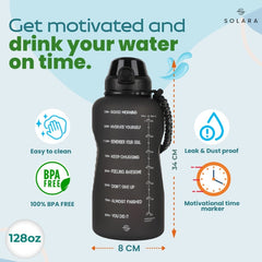 Motivational Water Bottle 3.8 L