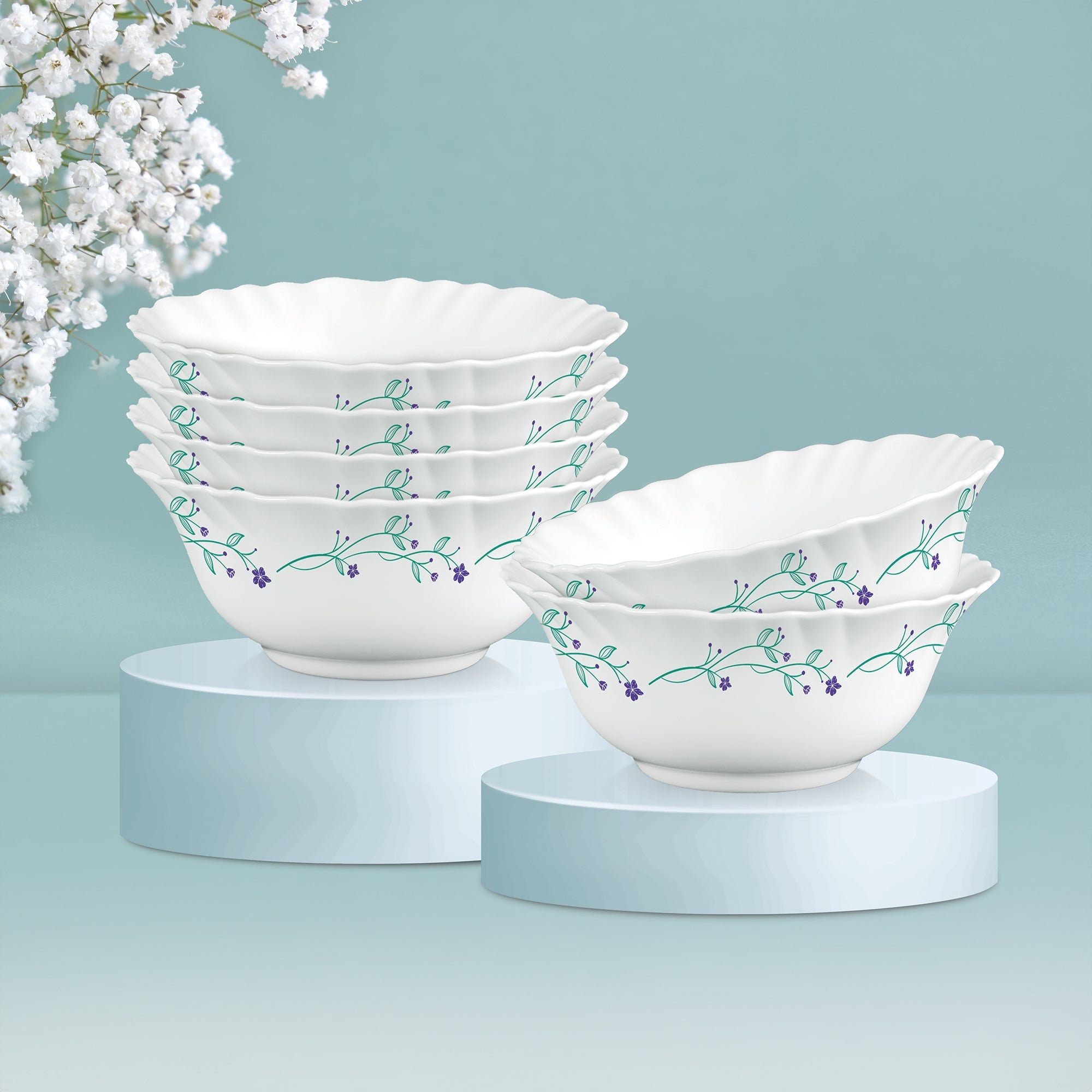 Aurelia Collection 6 Pcs Bowl Set - MUREL (Treo By Milton)