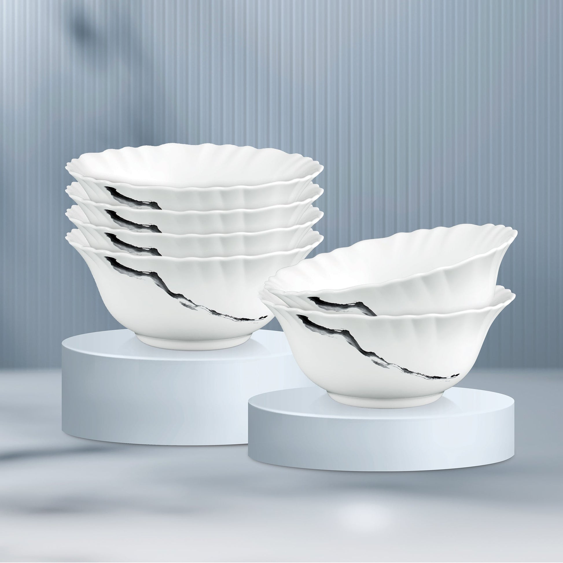 Aurelia Collection 6 Pcs Bowl Set - STRIA (Treo By Milton)