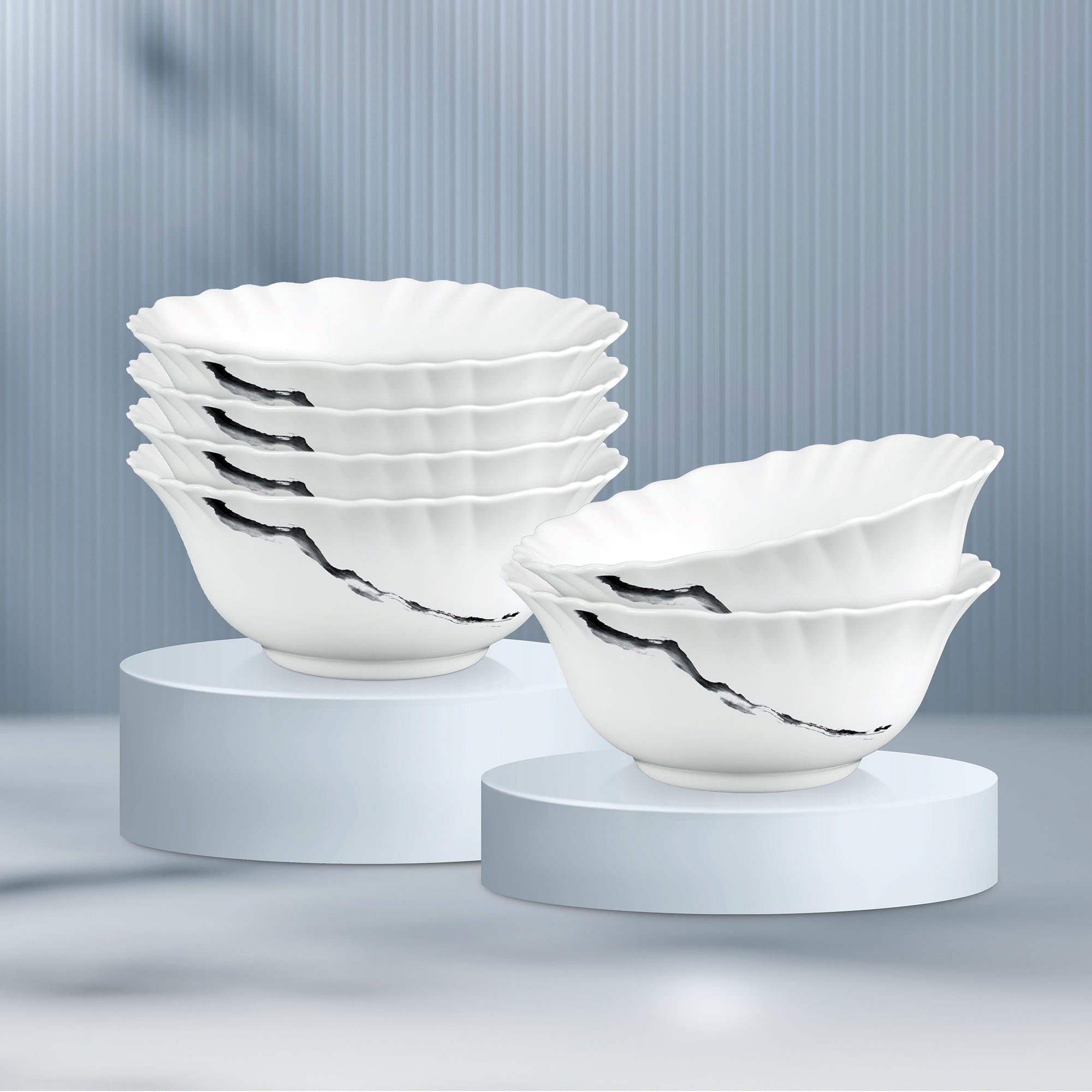 Aurelia Collection 6 Pcs Bowl Set - STRIA (Treo By Milton)