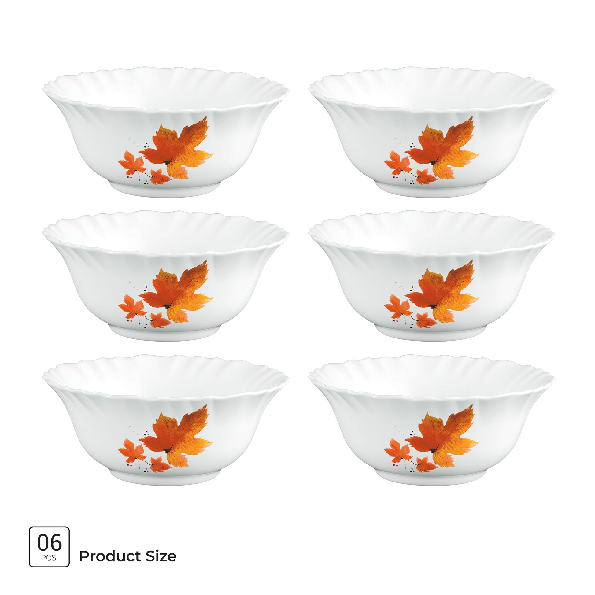Aurelia Collection 6 Pcs Bowl Set - MAPELLE (Treo By Milton)