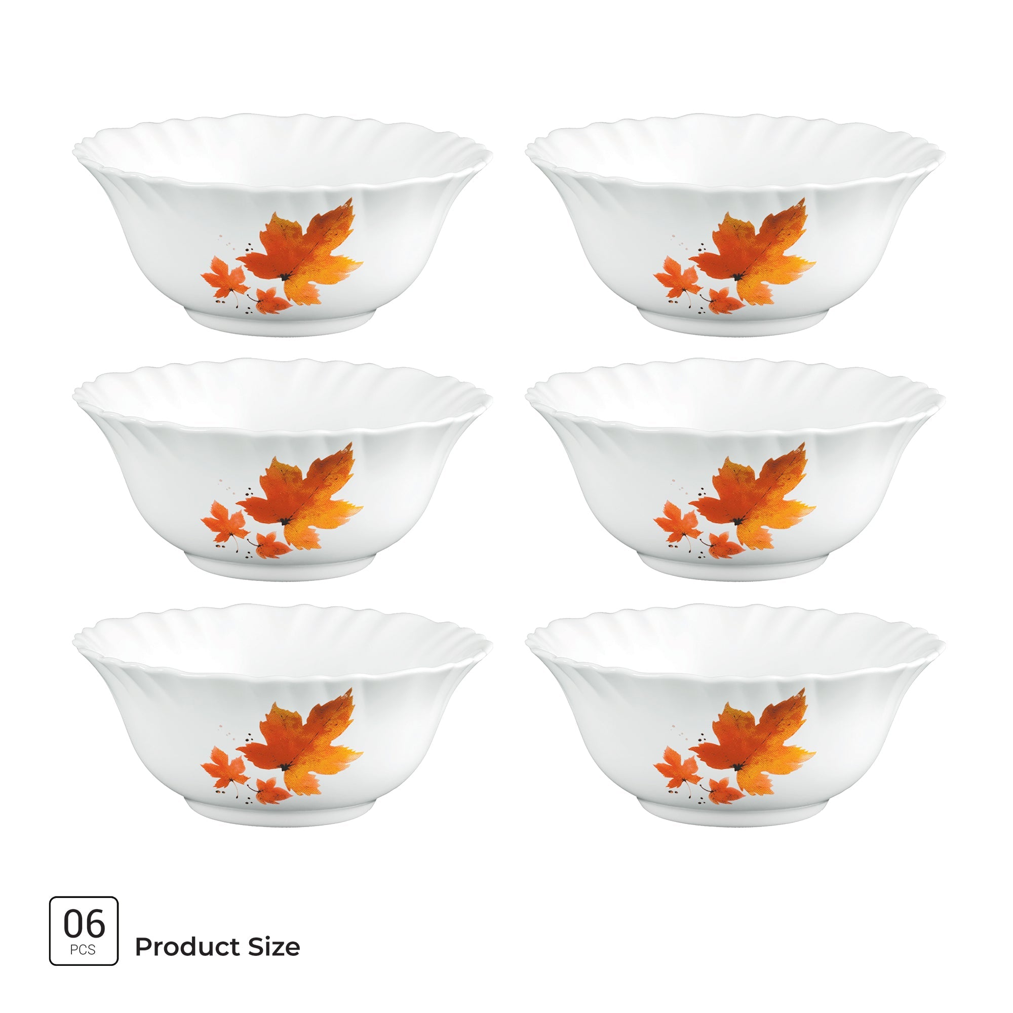 Aurelia Collection 6 Pcs Bowl Set - MAPELLE (Treo By Milton)