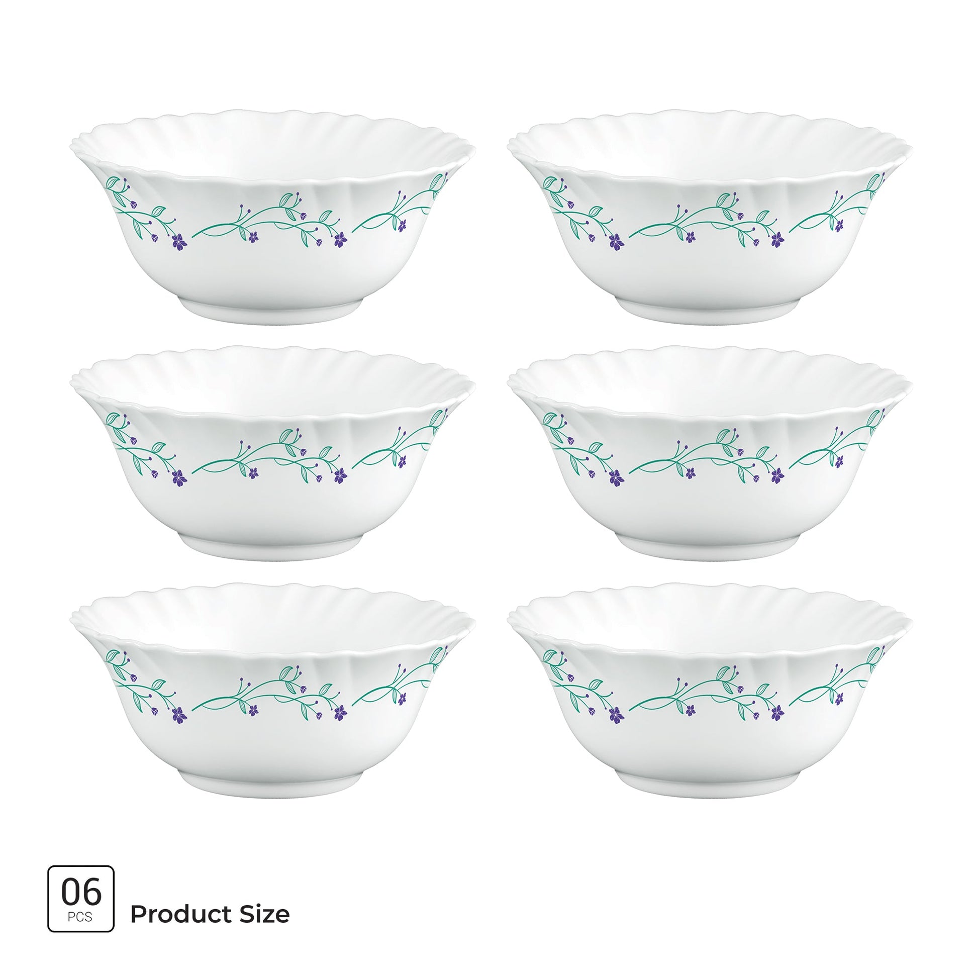 Aurelia Collection 6 Pcs Bowl Set - MUREL (Treo By Milton)