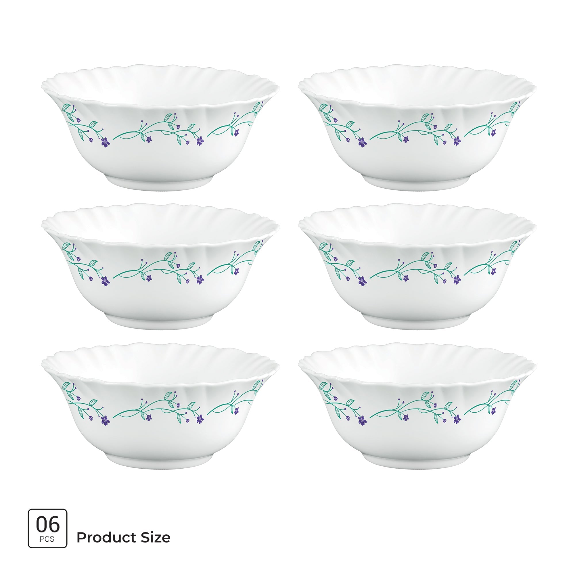 Aurelia Collection 6 Pcs Bowl Set - MUREL (Treo By Milton)