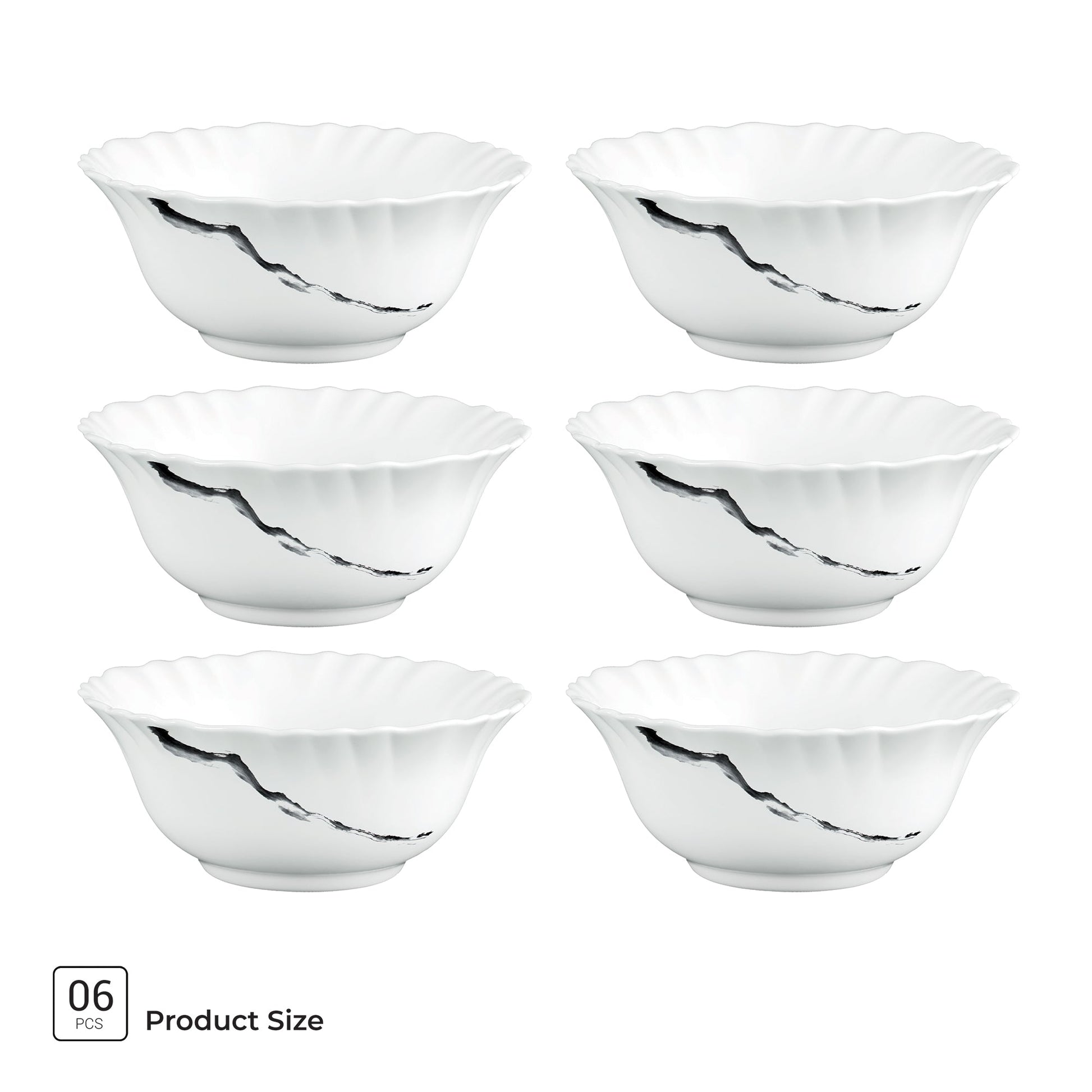 Aurelia Collection 6 Pcs Bowl Set - STRIA (Treo By Milton)