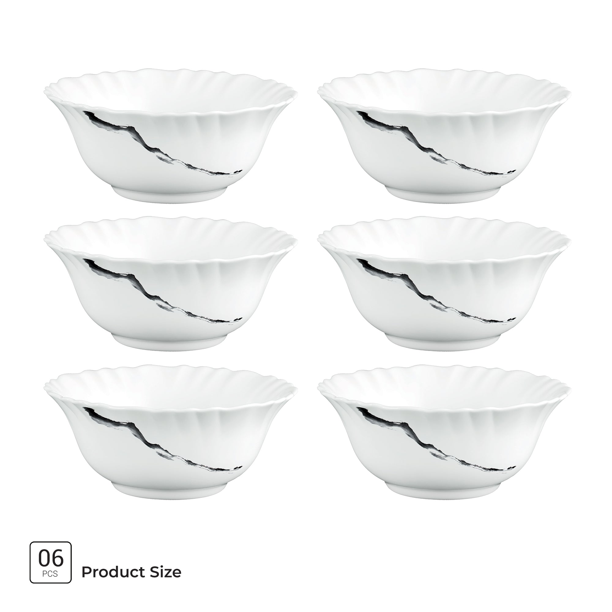 Aurelia Collection 6 Pcs Bowl Set - STRIA (Treo By Milton)