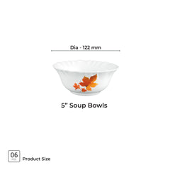 Aurelia Collection 6 Pcs Bowl Set - MAPELLE (Treo By Milton)