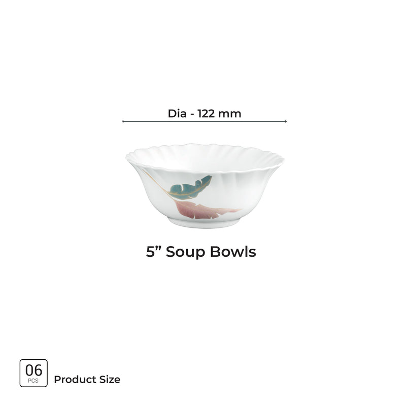 Aurelia Collection 6 Pcs Bowl Set - PALMA (Treo By Milton)