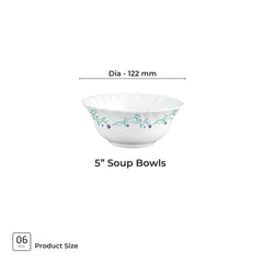 Aurelia Collection 6 Pcs Bowl Set - MUREL (Treo By Milton)