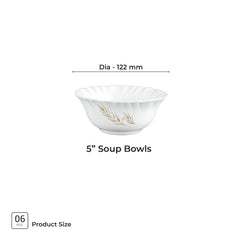 Aurelia Collection 6 Pcs Bowl Set - SELENE (Treo By Milton)