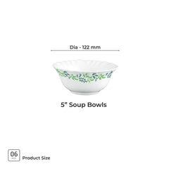 Aurelia Collection 6 Pcs Bowl Set - VERDINIA (Treo By Milton)