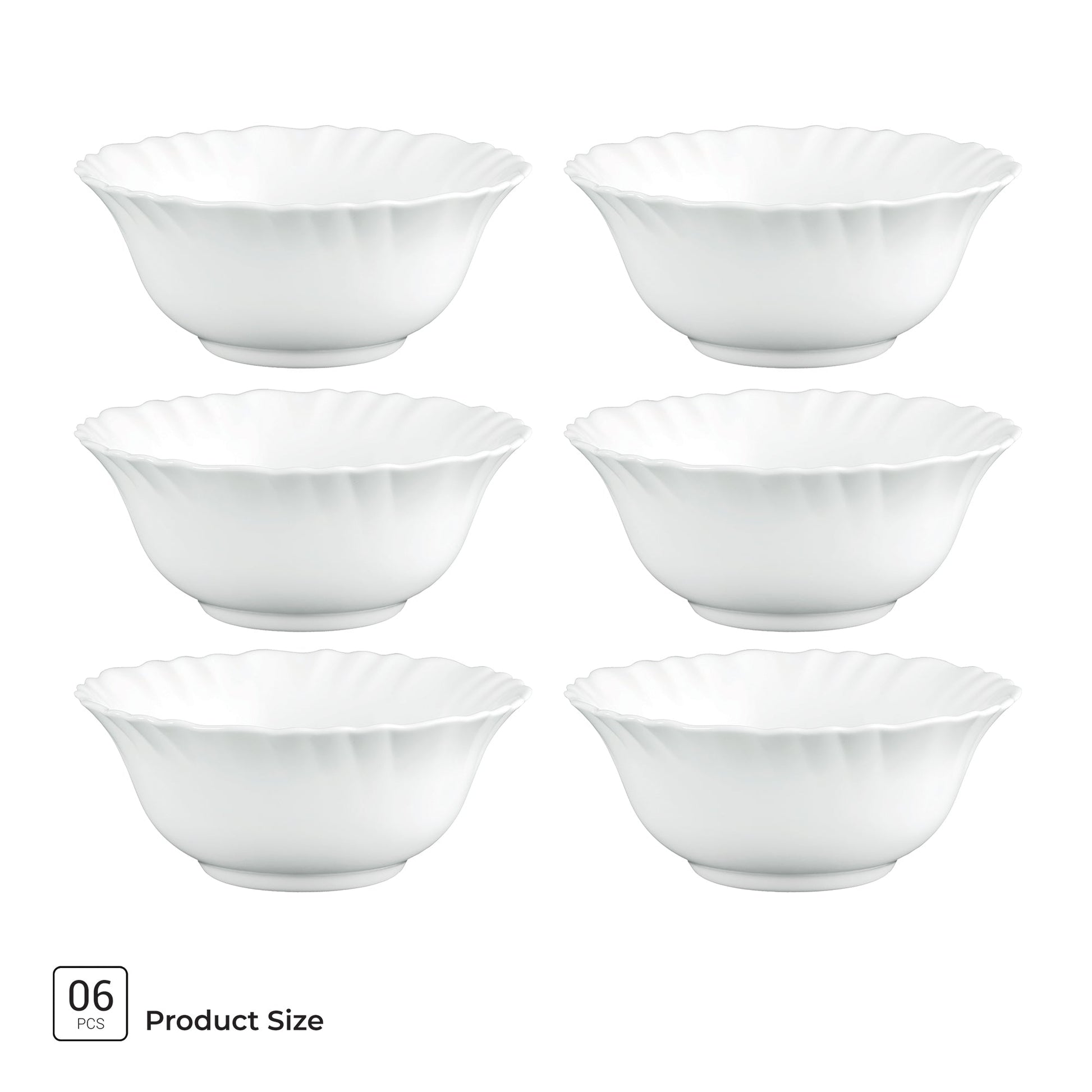Aurelia Collection 6 Pcs Bowl Set - (Treo By Milton)