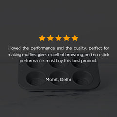 Meyer Bakemaster 6 Cup Deep Muffin Pan