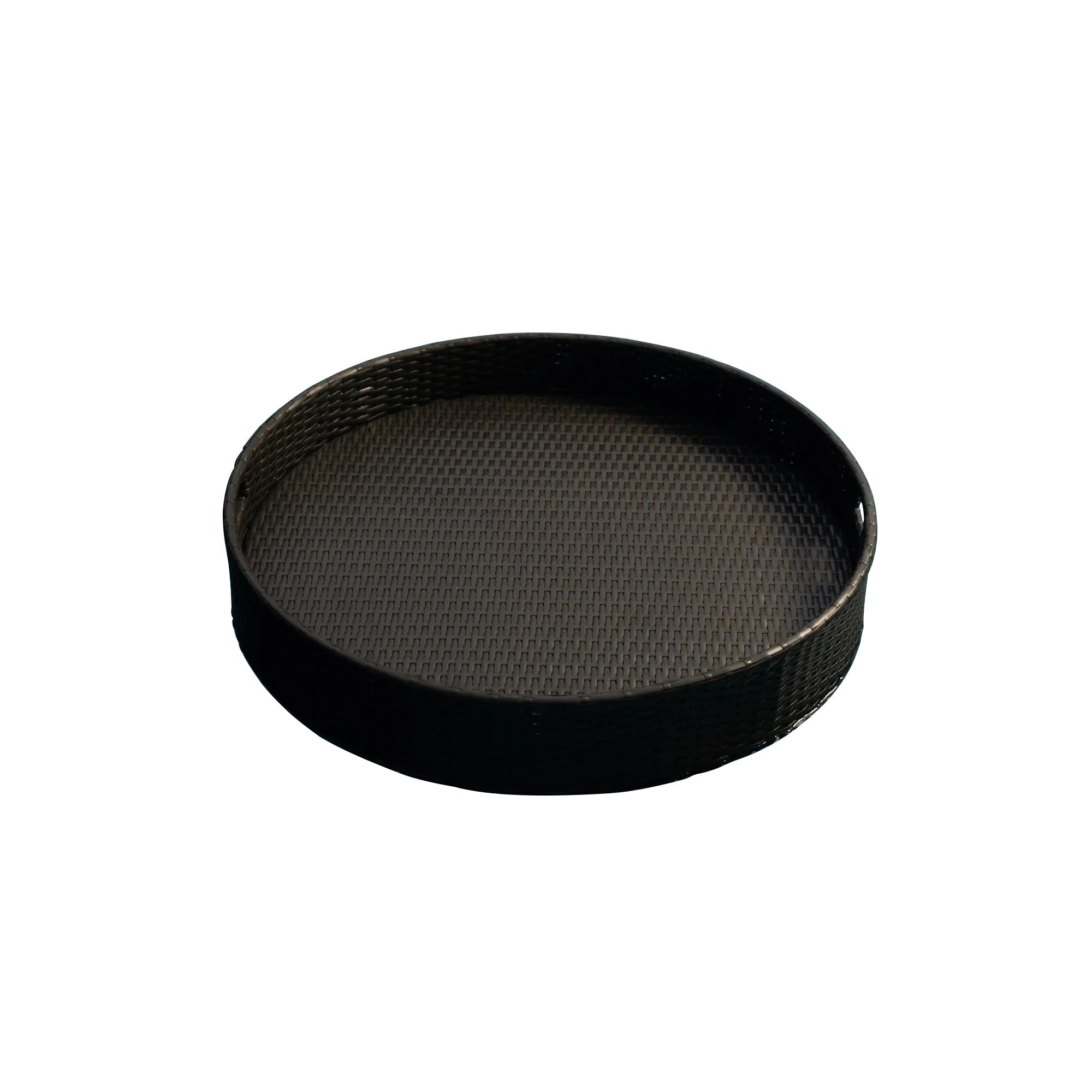 Enciso Luxury Floating Serving Tray For Swimming Pool - Black ( Round )
