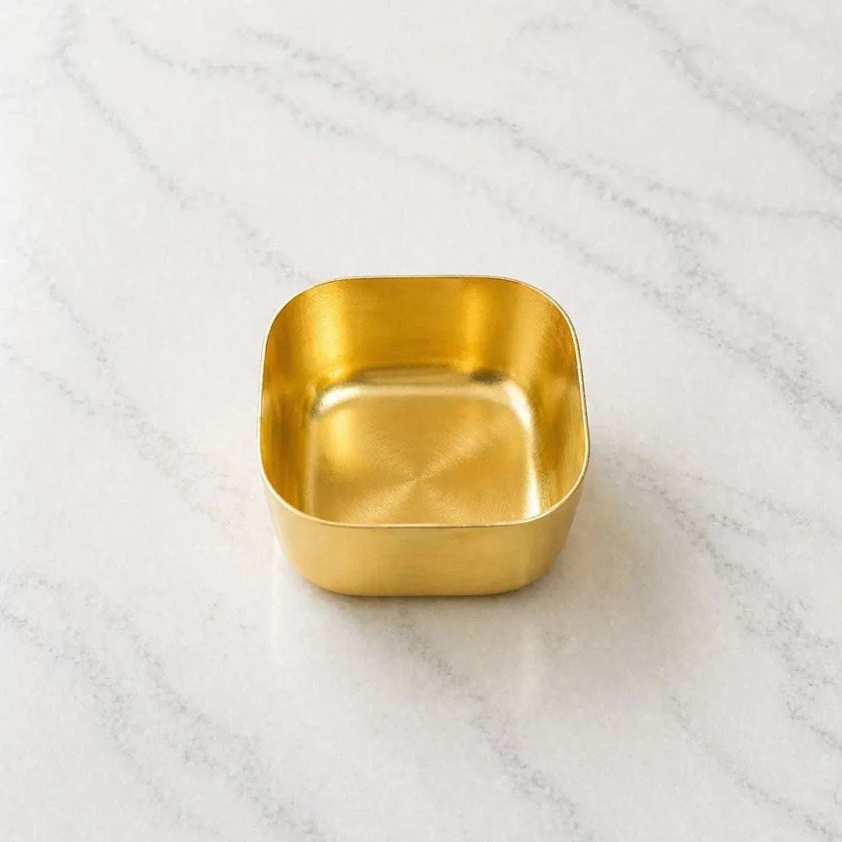 Brass Square Masala Daani / Spice Box (2 Inch)