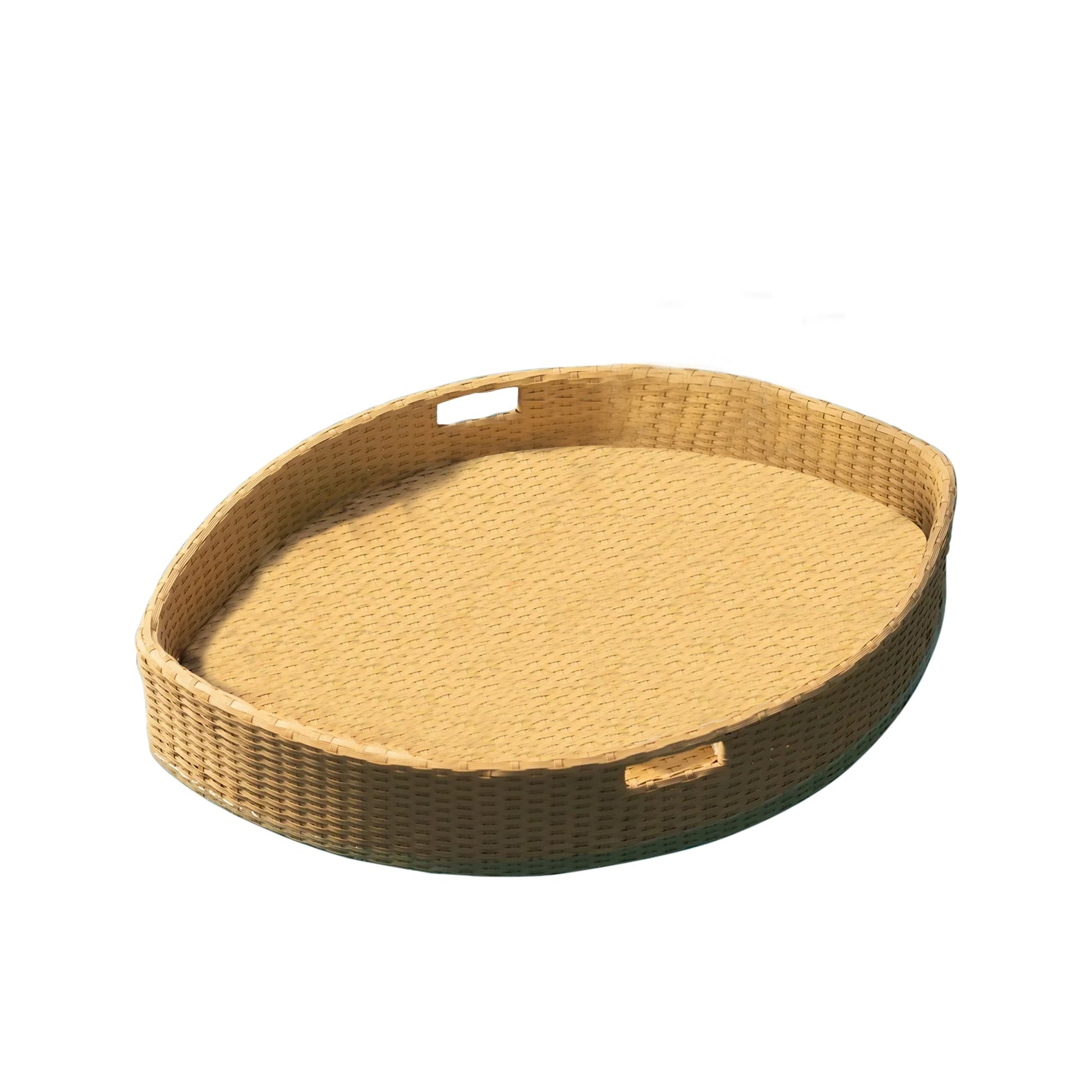 Célia Luxury Floating Serving Tray For Swimming Pool -  Honey (Boat Shape)