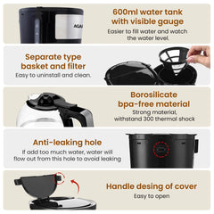 AGARO Royal Drip Coffee Maker - 750W