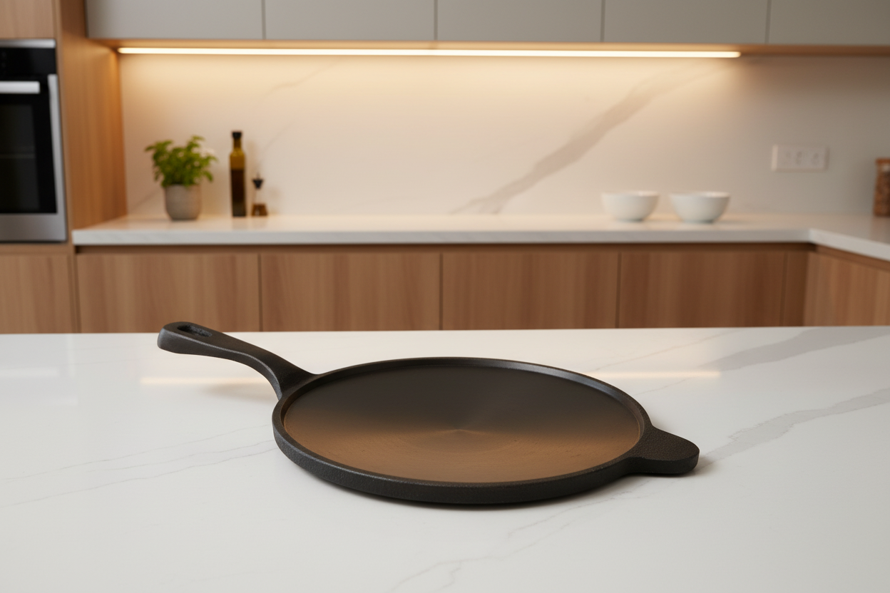 SUPER SMOOTH Cast Iron ROTI Tawa