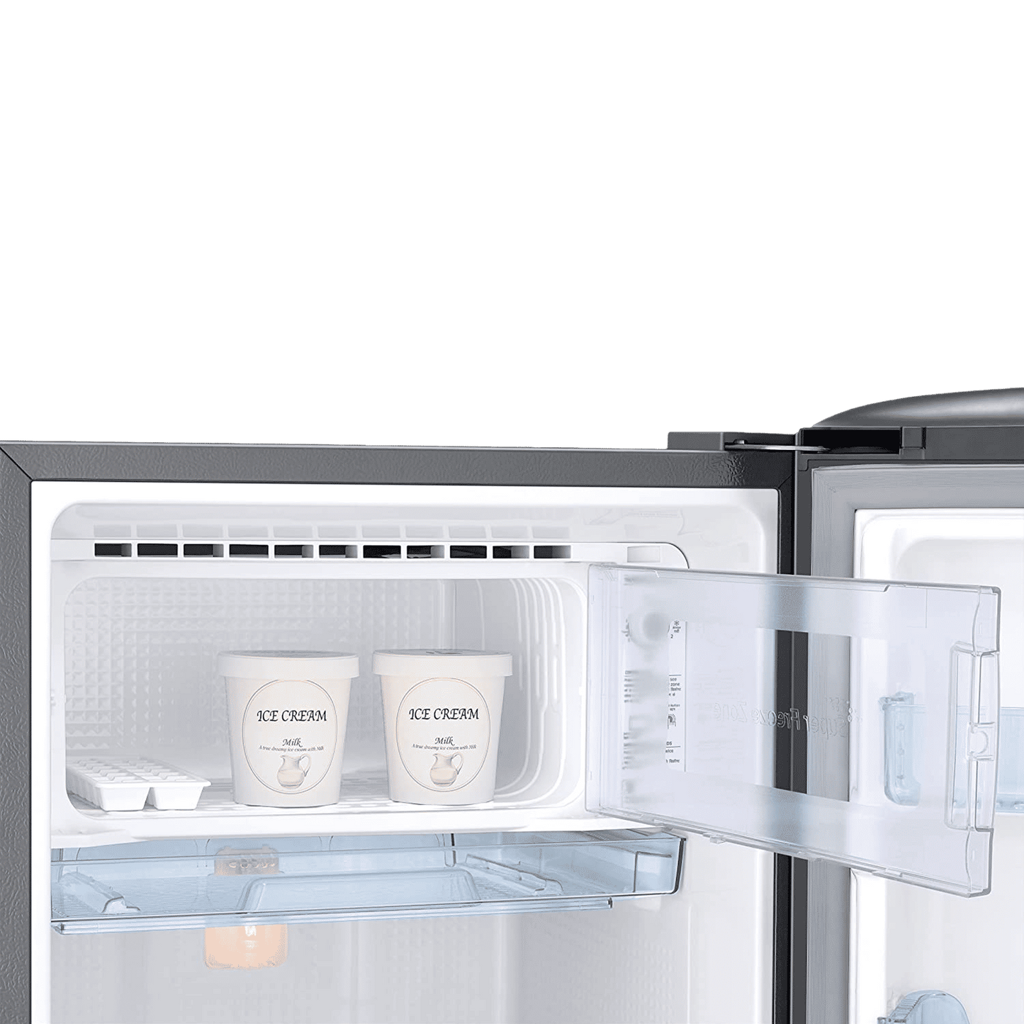 SAMSUNG Stylish Grande 183 Litres 2 Star Direct Cool Single Door Refrigerator with Stabilizer Free Operation (RR20C2412GS/NL, Grey Silver)