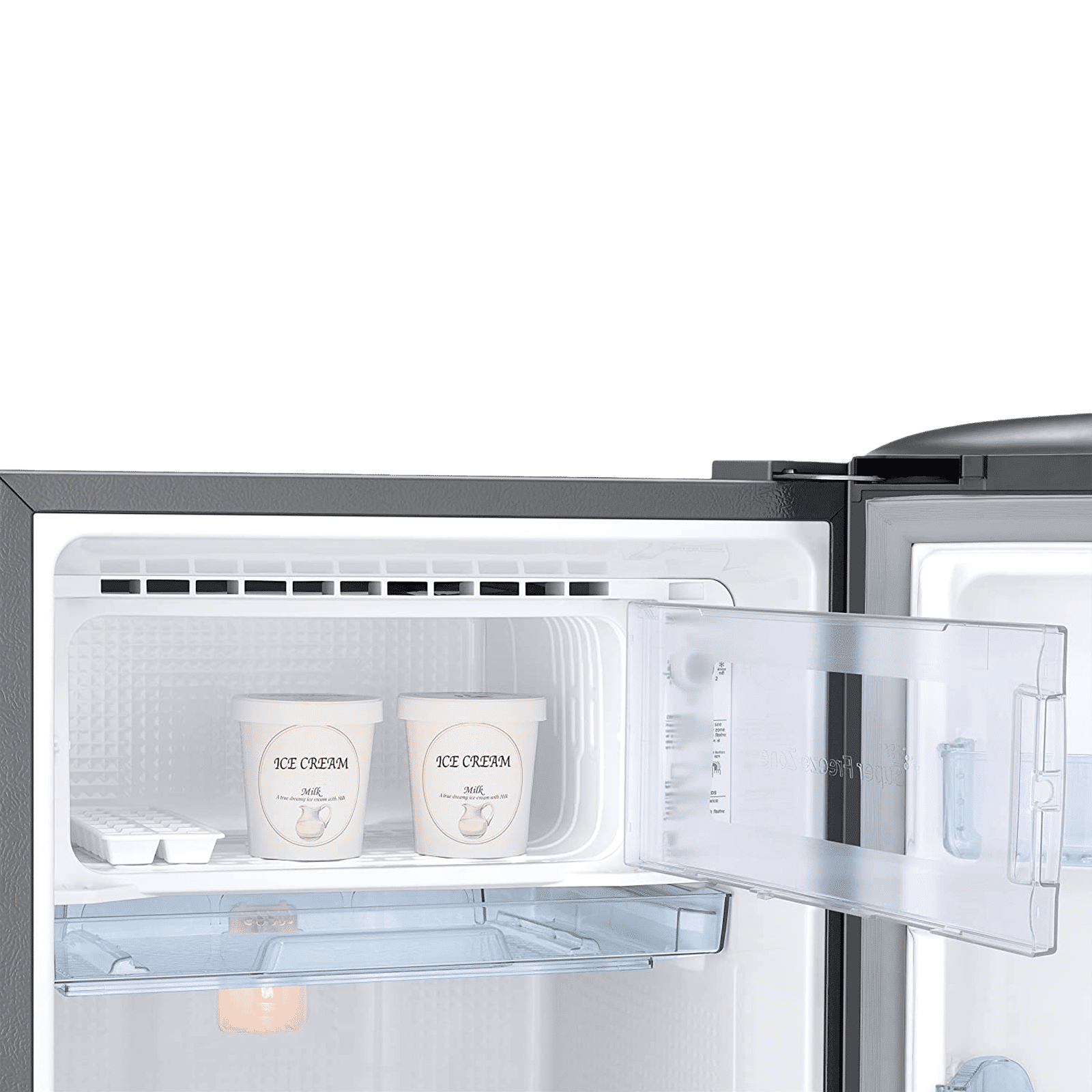 SAMSUNG Stylish Grande 183 Litres 2 Star Direct Cool Single Door Refrigerator with Stabilizer Free Operation (RR20C2412GS/NL, Grey Silver)