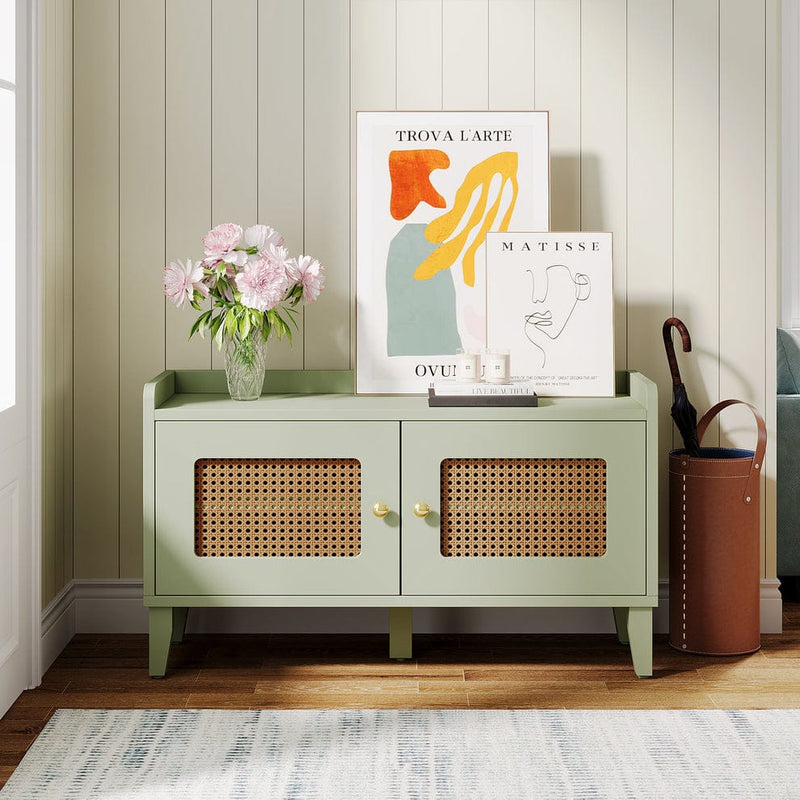Modern Entryway Organizer Cabinet