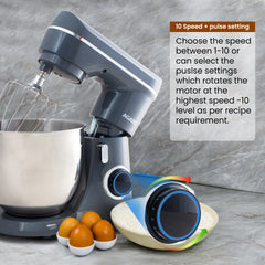 AGARO Elegant Stand Mixer,1400W - Black
