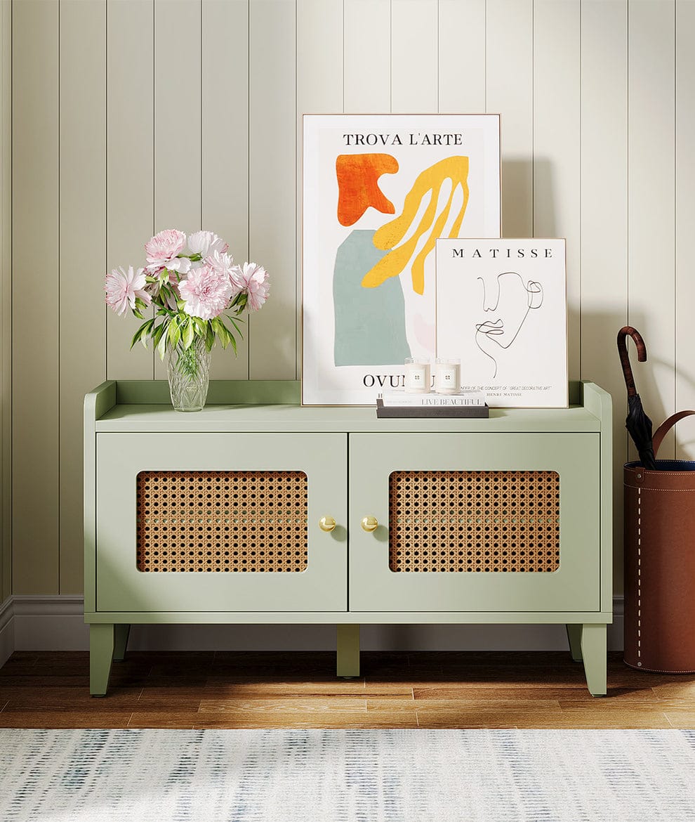 Modern Entryway Organizer Cabinet