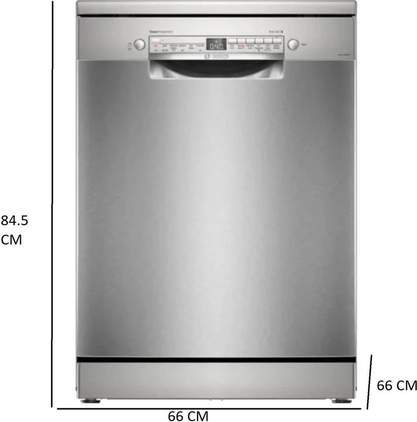 Bosch SMS6IKI01I Free Standing 14 Place Settings Dishwasher-3