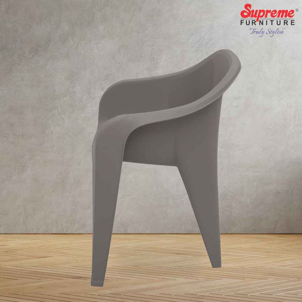 Supreme Futura Plastic With-Arm Chair
