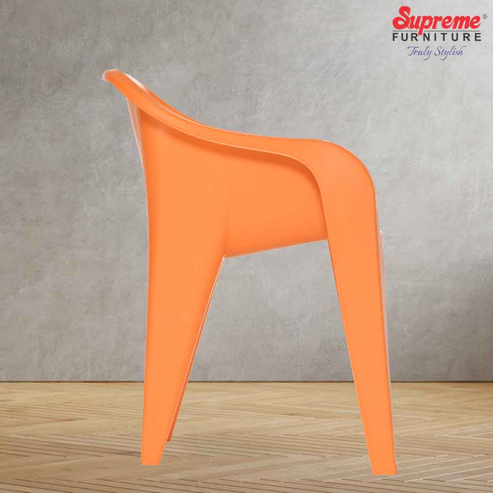 Supreme Futura Plastic With-Arm Chair