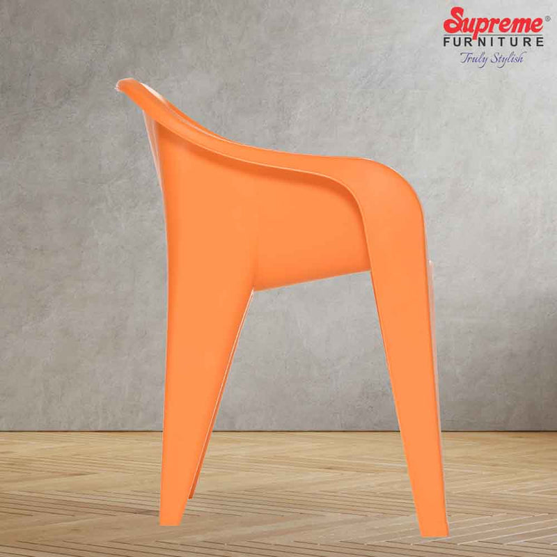 Supreme Futura Plastic With-Arm Chair