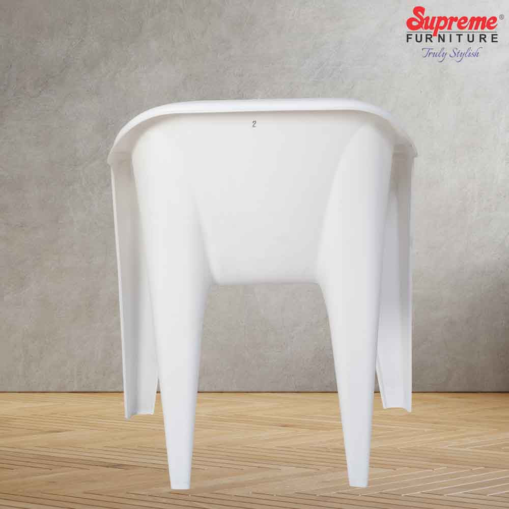 Supreme Futura Plastic With-Arm Chair