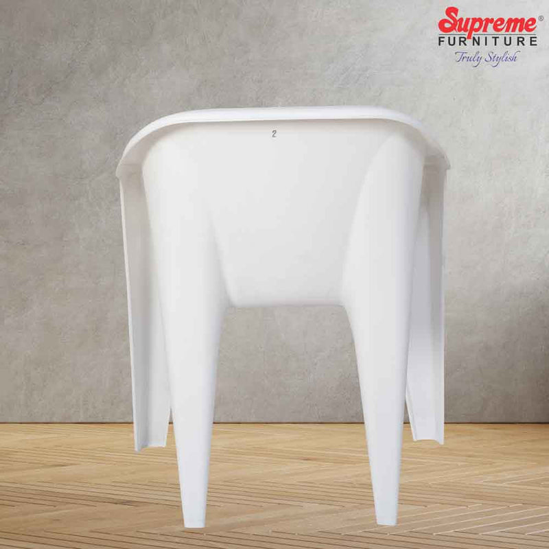 Supreme Futura Plastic With-Arm Chair
